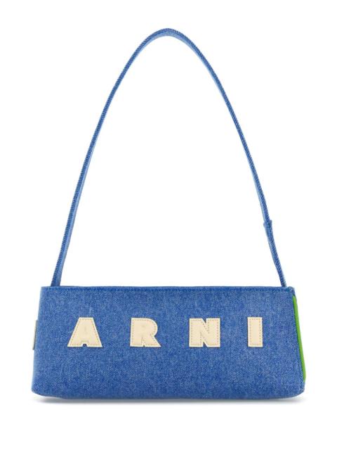 Marni Marni Women Denim Shoulder Museo Shoulder Bag