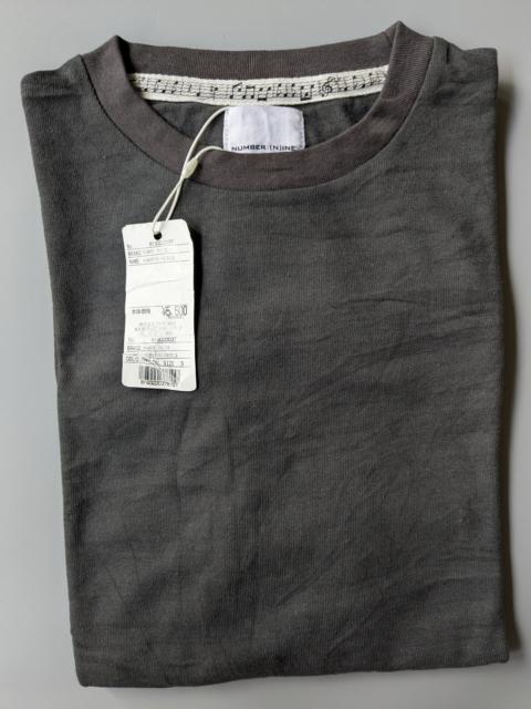 NUMBER (N)INE NWT Number (n)ine loopwheel shirt