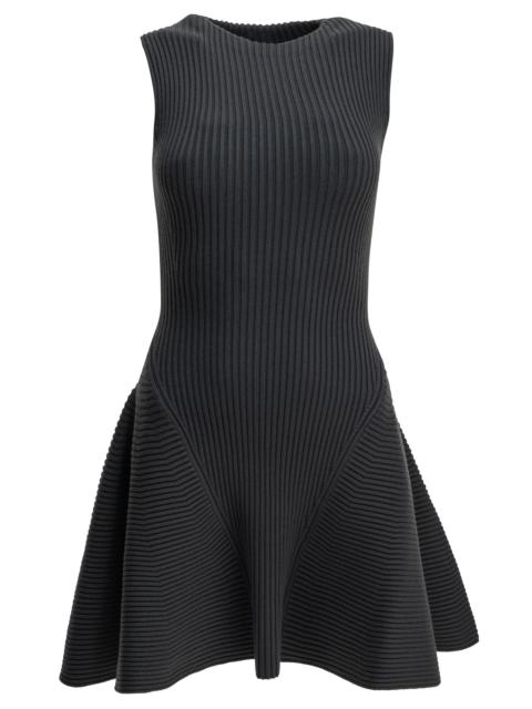 Alaïa Alaïa Skater Short Dress Grey Women