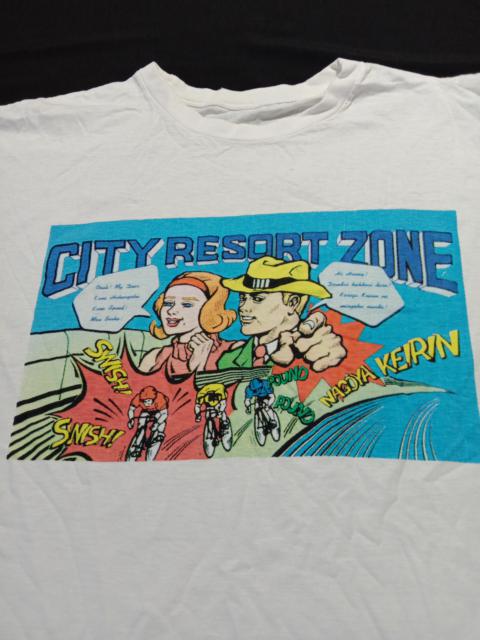 Other Designers Vintage - Vintage 90s City Resort Zone Nagoya Keirin Cartoon