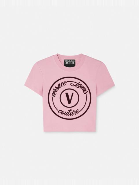 VERSACE JEANS COUTURE V-Emblem Slim-Fit T-Shirt