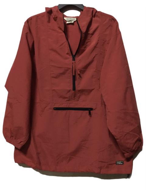 Other Designers Vintage - Vintage LL Bean Hoodie Windbreaker Red