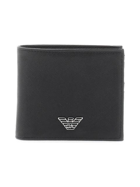 EMPORIO ARMANI Eagle Plaque Wallet