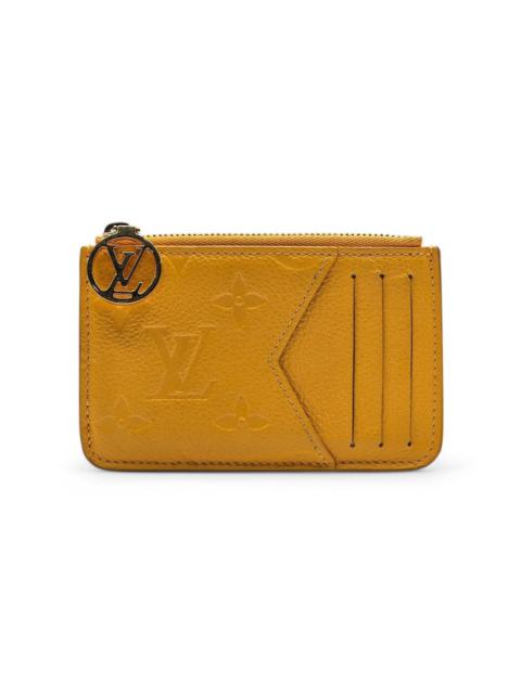 Louis Vuitton Romy Monogram Empreinte Card Case M11412 - Leather - Yellow
