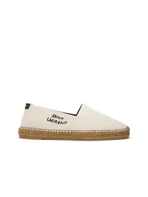 SAINT LAURENT Embroidery Espadrille