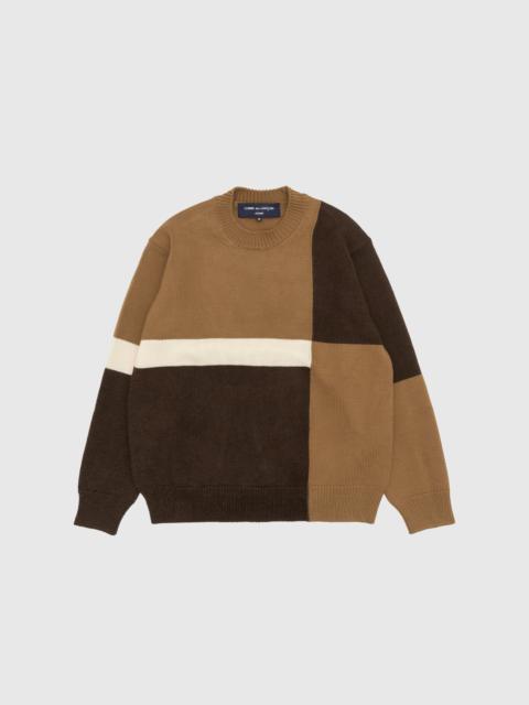 Comme des Garçons Homme WOOL MIX JERSEY SWEATER