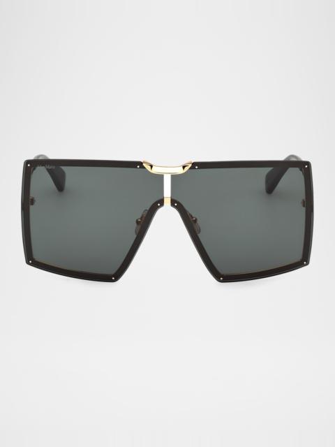 Shield Metal Sunglasses