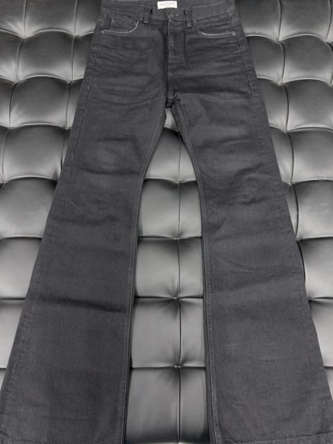 BALENCIAGA Balenciaga Flared 22FW Lost Videotape Black Flared Jeans