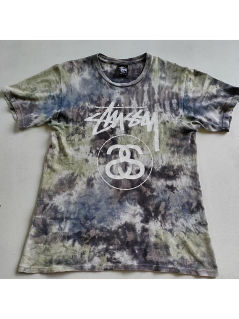Other Designers Vintage - 🔥Vintage Stussy tye dye big logo tees