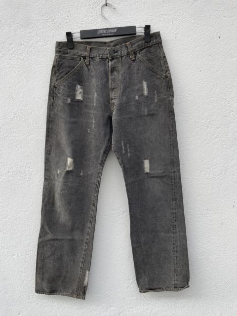 Other Designers Distressed Denim - Virus Denim Line dl-704 Selvedge Denim Jeans