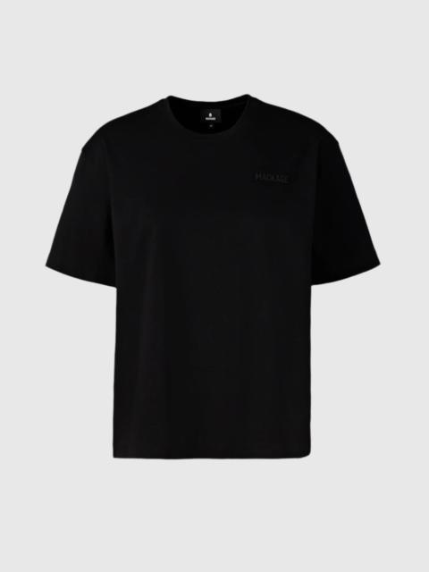 MACKAGE TEE-W T-shirt with Mackage silicone logo