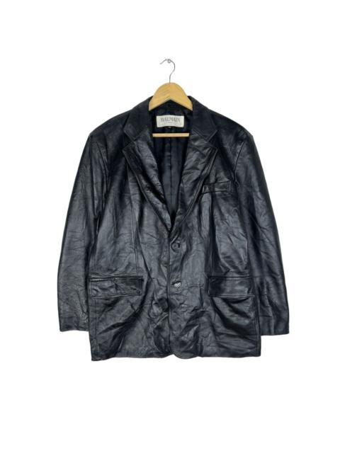 ⚡️BALMAIN SHEEPSKIN LEATHER COAT JACKET