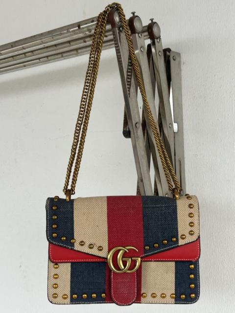 GUCCI Gucci Marmont Vintage Stud Shoulder Mini Bag