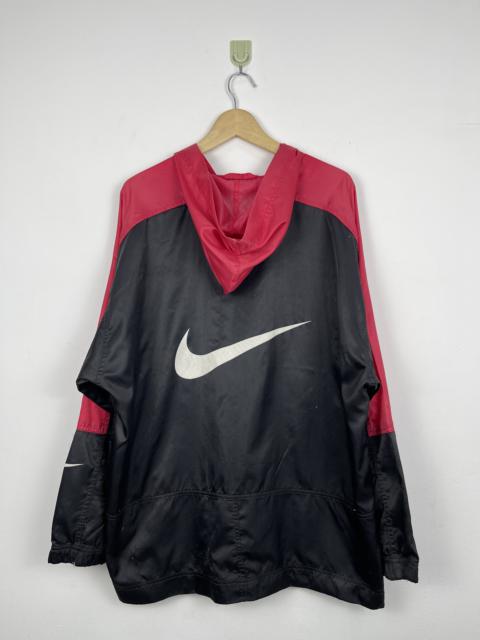 Nike Vintage 90s Nike Swoosh Hoodie Windbreaker Jacket