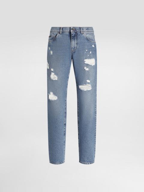 ETRO ロコハッチテニムシンス 118239045 0002 Etro FIVE-POCKET JEANS | REVERSIBLE
