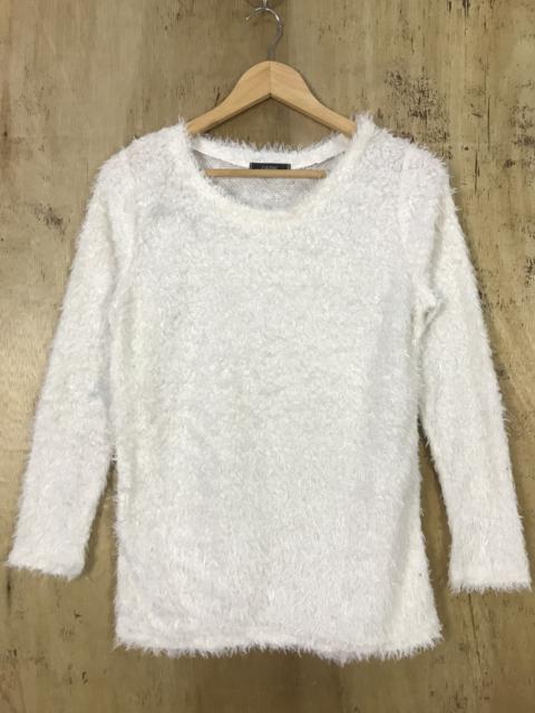 Other Designers Homespun Knitwear - Casse Mohair Soft Faux Fur Knit Sweater