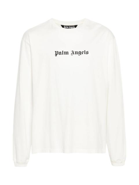 Palm Angels LOGO-PRINT COTTON T-SHIRT