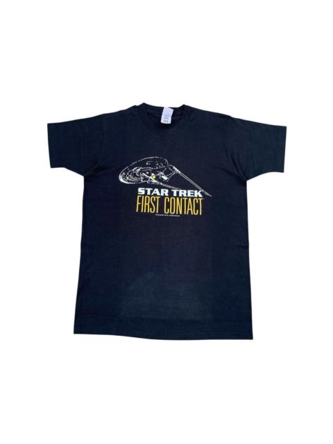 Other Designers Vintage Star Trek First Contact Tshirt 1997