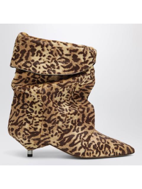 Isabel Marant Isabel Marant Animal-Print Calf Hair Ankle Boots Women