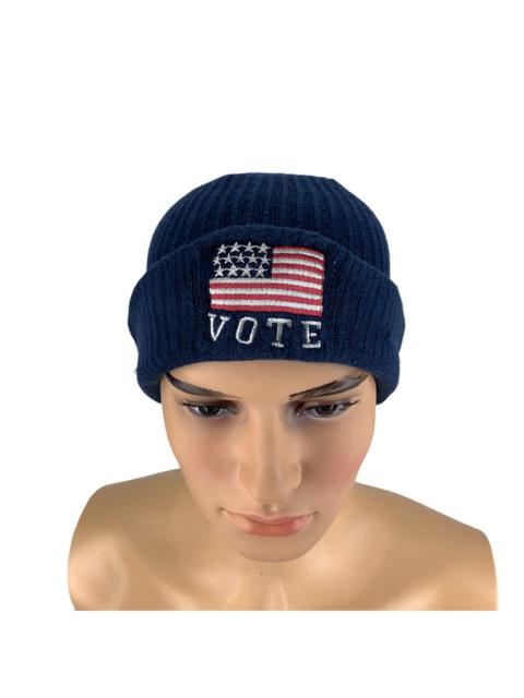 Other Designers Vintage - Election Vote America Flag Beanie #92-D