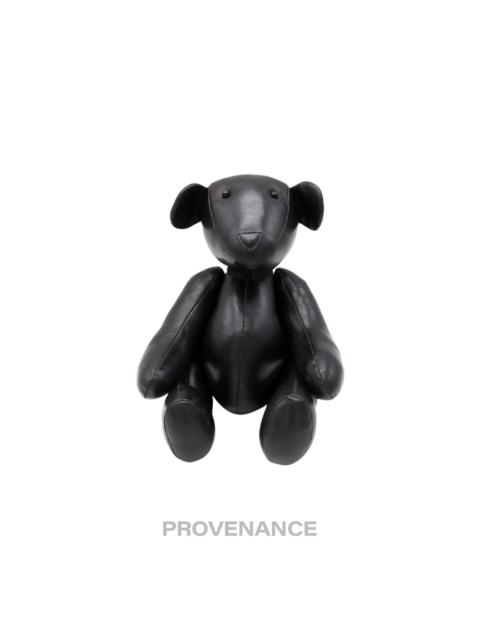GUCCI Gucci Teddy Bear - Black Calfskin Leather