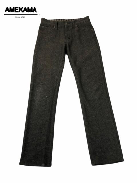 Other Designers Japanese Brand Edwin Khaki Checkered Design Pants