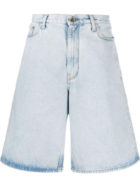 Off-White single Arrow denim shorts