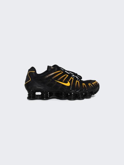 Nike Shox Tl Sneakers Black And University Gold