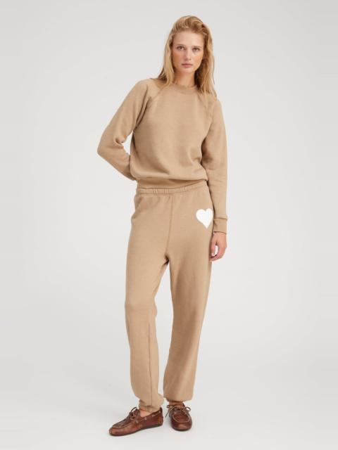 SPRWMN LATTE HEART SWEATPANTS