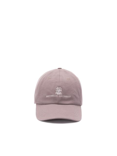 Brunello Cucinelli Baseball Cap With Embroidery