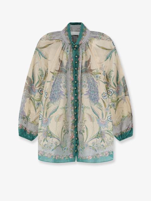 Zimmermann Zimmermann Indra Cotton And Silk Shirt