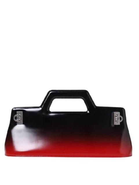 FERRAGAMO Ferragamo Wanda East West Clutch With Ombre Effect