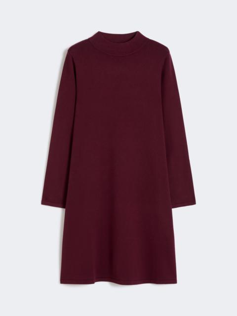 WEEKEND Max Mara Stretch viscose yarn dress - BORDEAUX