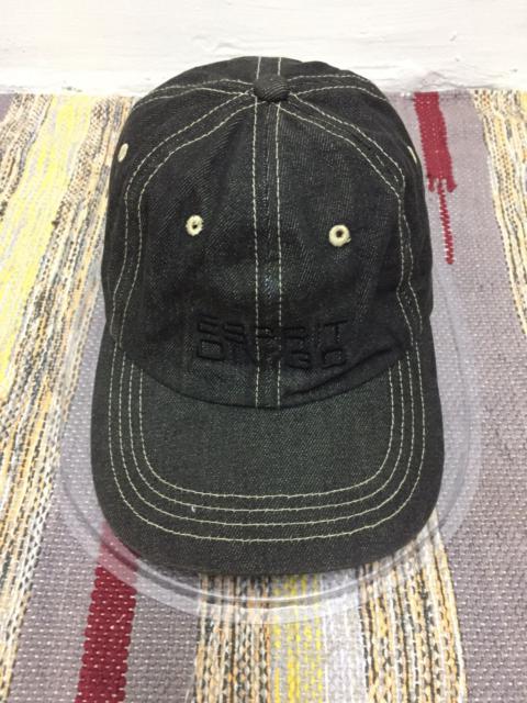 Other Designers Vintage Esprit Black Denim Hat