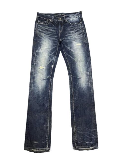 Other Designers Vintage Japanese Gostar De Fuga Blue Wash Distressed Jeans