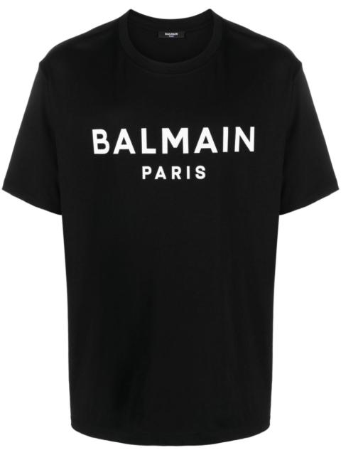 Balmain logo-print cotton T-shirt