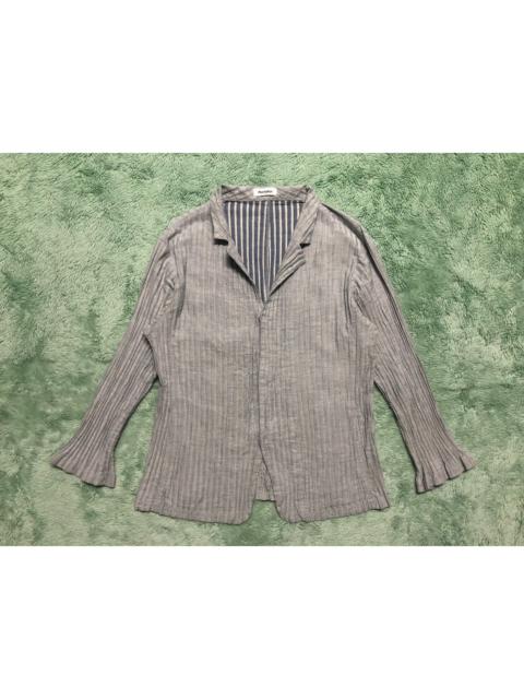 ISSEY MIYAKE PLANTATION IRONLESS JACKET PLEATED