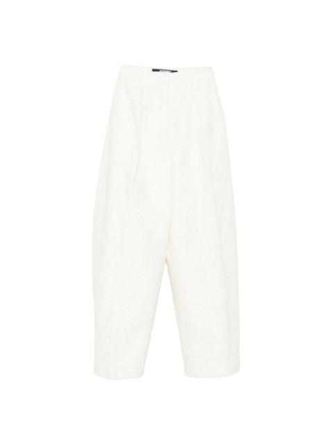 JACQUEMUS Jacquemus White Trousers Women