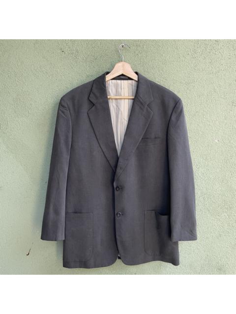 Burberry Vintage Burberrys Grey Blazer Coat Jacket Size L