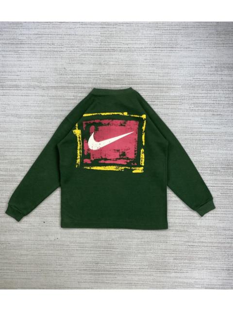 Other Designers Japanese Brand × Nike - Vintage 90s Nike Big Swoosh Sweatshirt