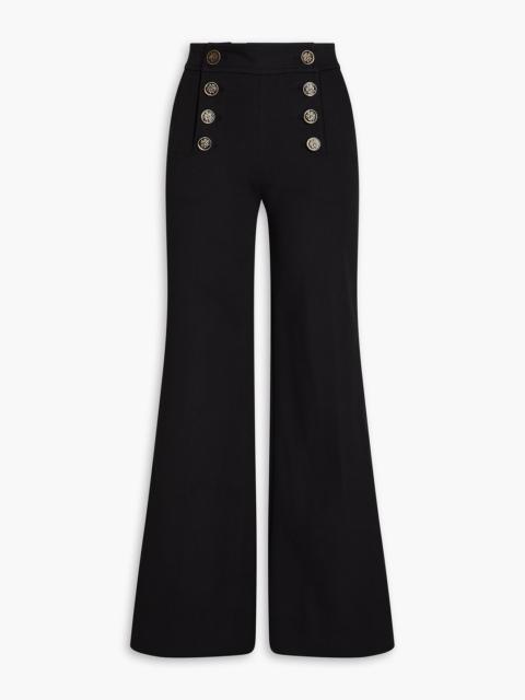 Zimmermann Cotton-blend flared pants