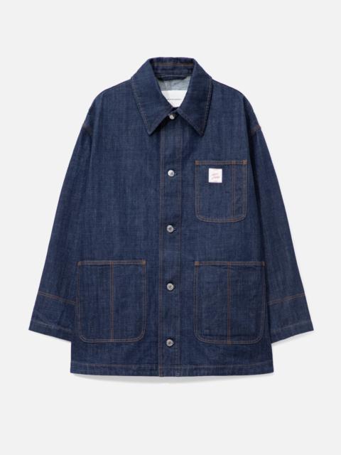 AMI Paris WORKER JACKET WITH AMI PARIS HERITAGE LABEL