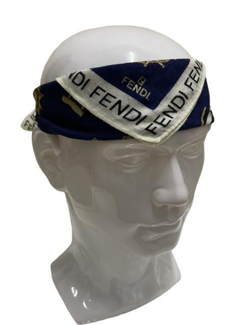 Other Designers Vintage - FENDI HANDKERCHIEFS POCKETSQUARE BANDANA
