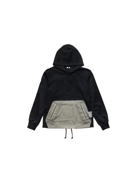 Comme des Garçons Homme Plus Comme Des Garcons Homme Plus Tulle Paneled Hoodie Black