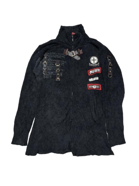 Hysteric Glamour MAD PUNK Japanese Seditionaries Visual Kei Fleece Longcoat