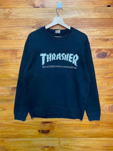 Other Designers Thrasher - Vintage Y2K Thrasher Magazine Skateboard Sweatshirt