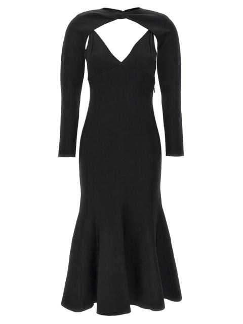 ROLAND MOURET Roland Mouret Women Stretch Knit Midi Dress