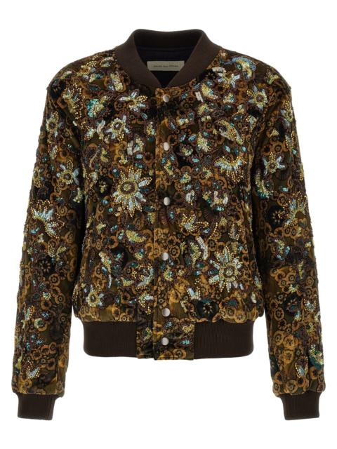Dries Van Noten Dries Van Noten Men 'Valtor' Bomber Jacket With Embroideries And Beads