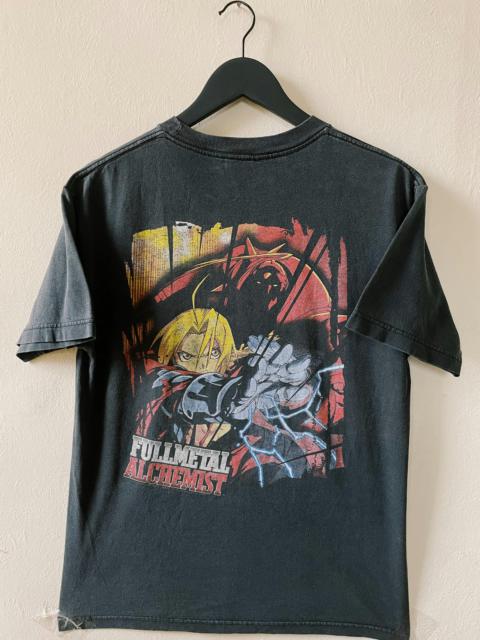 Other Designers Vintage Y2K 2005 FMA Full Metal Alchemist FMA T-shirt Black