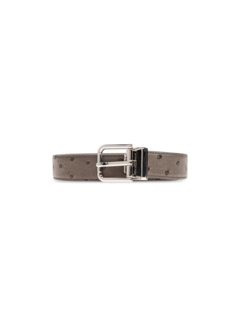 Dolce & Gabbana DOLCE & GABBANA Leather Belt New & Authentic (Women's Size:8